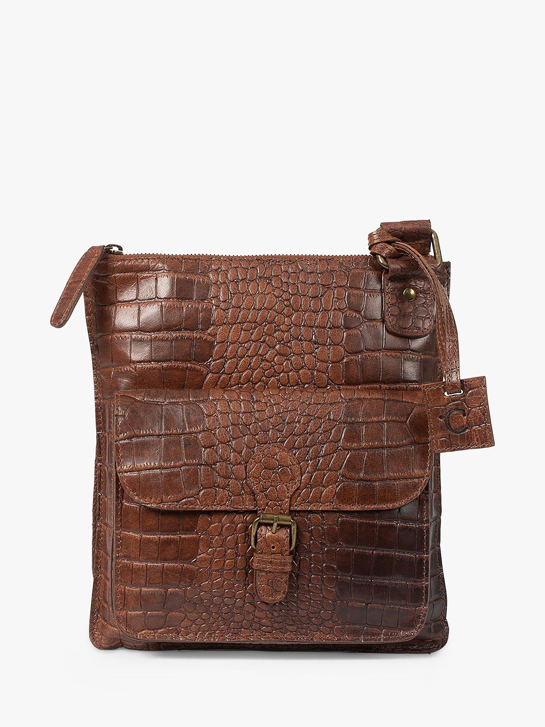Product image 1 of 2, which shows Celtic & Co. Rigger Crossbody Bag, Burnt Honey, One Size