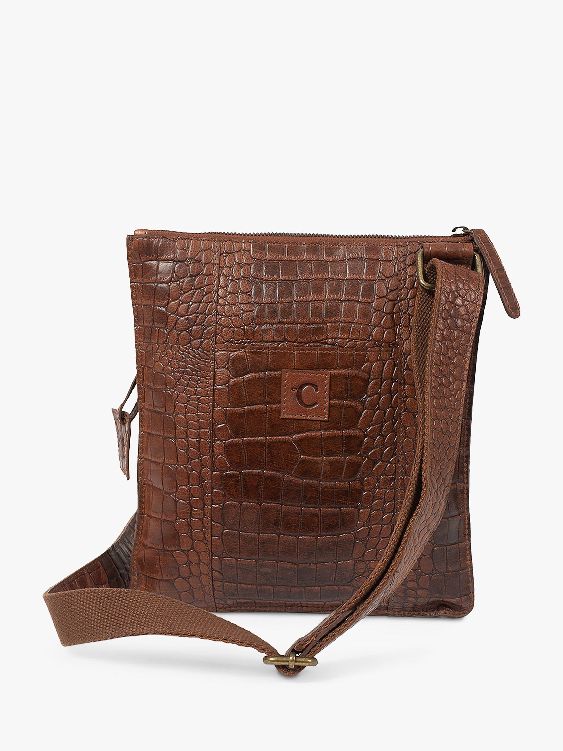 Product image 2 of 2, which shows Celtic & Co. Rigger Crossbody Bag, Burnt Honey, One Size