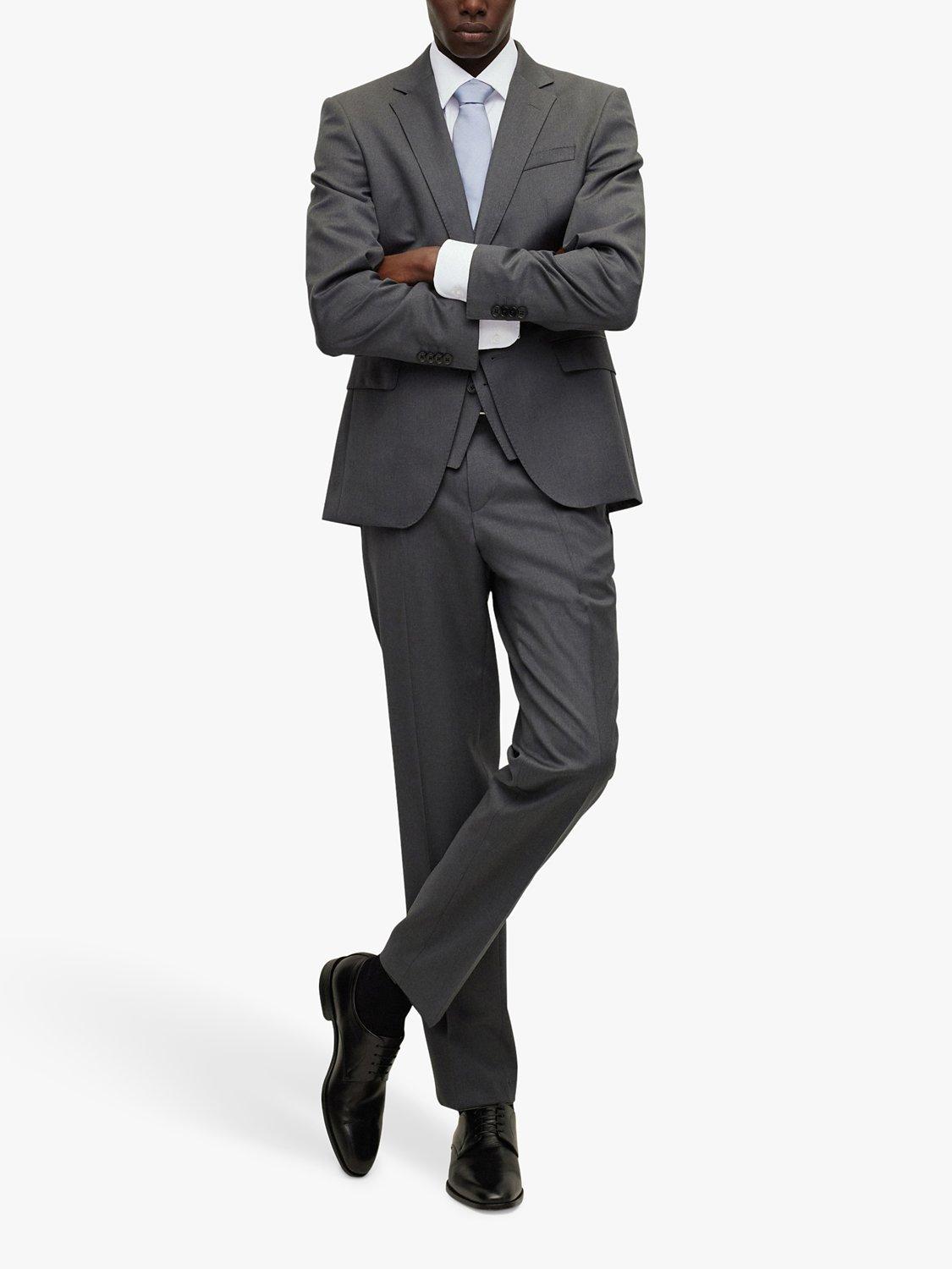 Product image 3 of 4, which shows HUGO Hank Kent Collar Long Sleeve Shirt, White, 14.5