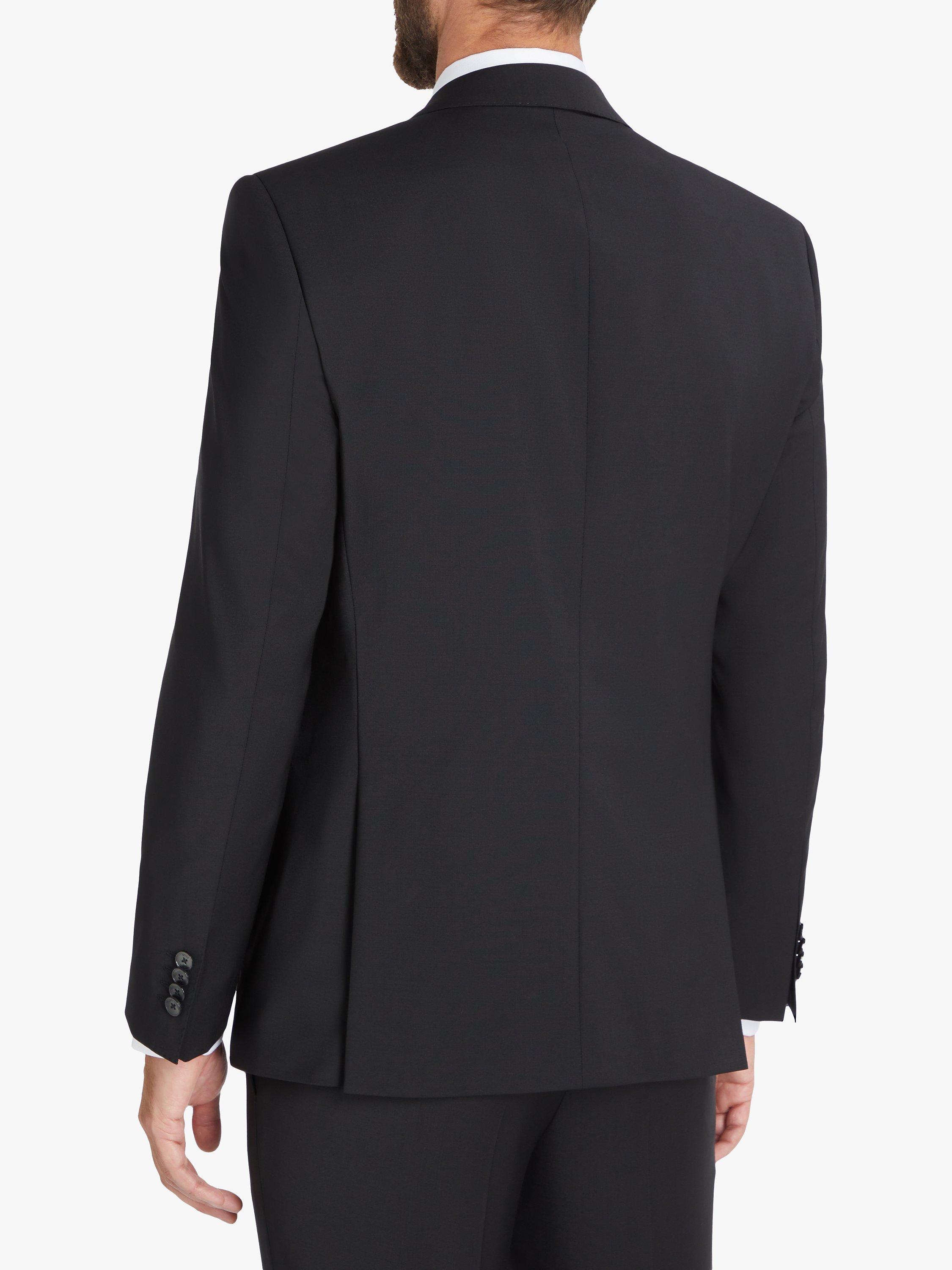Product image 2 of 4, which shows BOSS Huge Virgin Wool Slim Fit Suit Jacket, Black, 38R