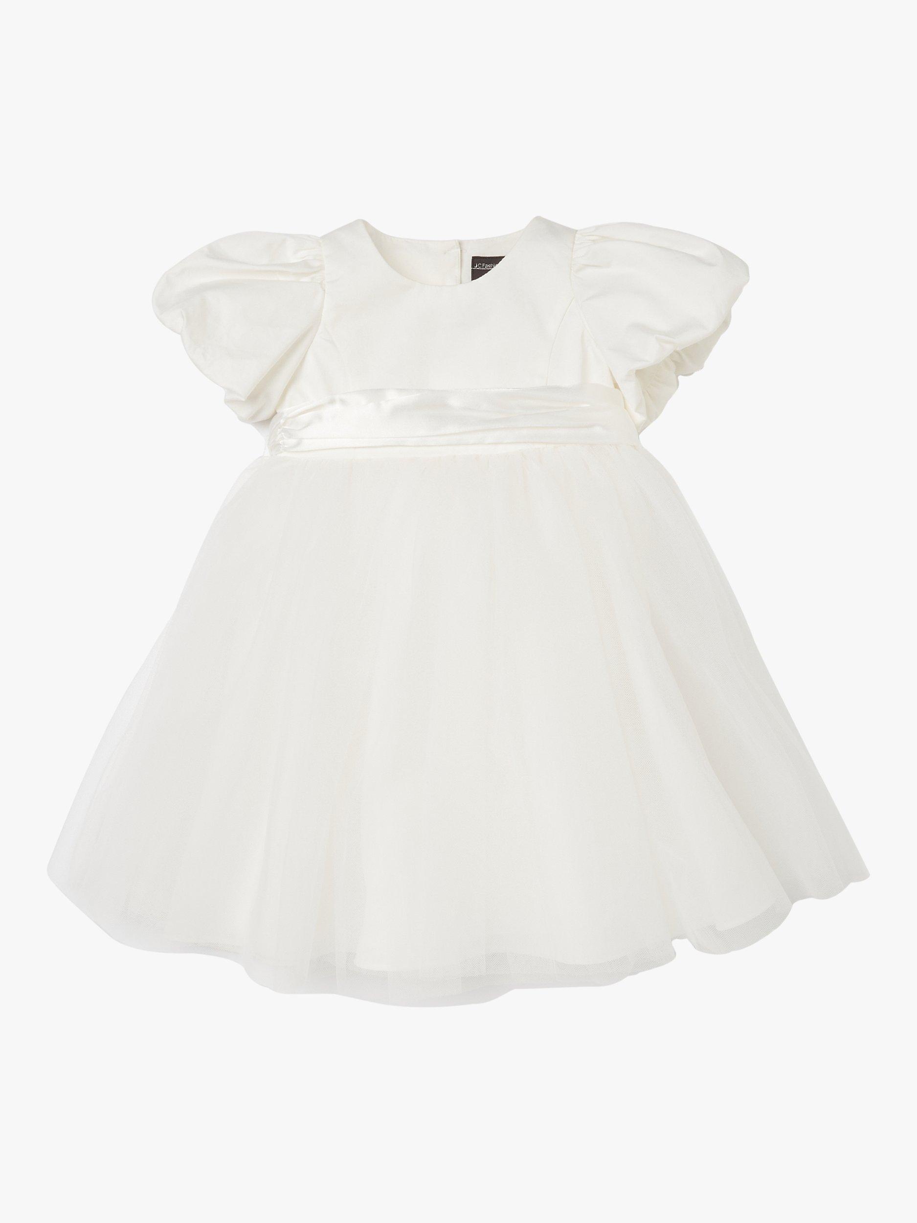 Angel Rocket Baby Celine Taffeta Bridesmaid Dress Ivory