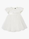 Angel & Rocket Baby Celine Taffeta Bridesmaid Dress, Ivory