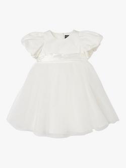 Angel & Rocket Baby Celine Taffeta Bridesmaid Dress - view 2, Ivory