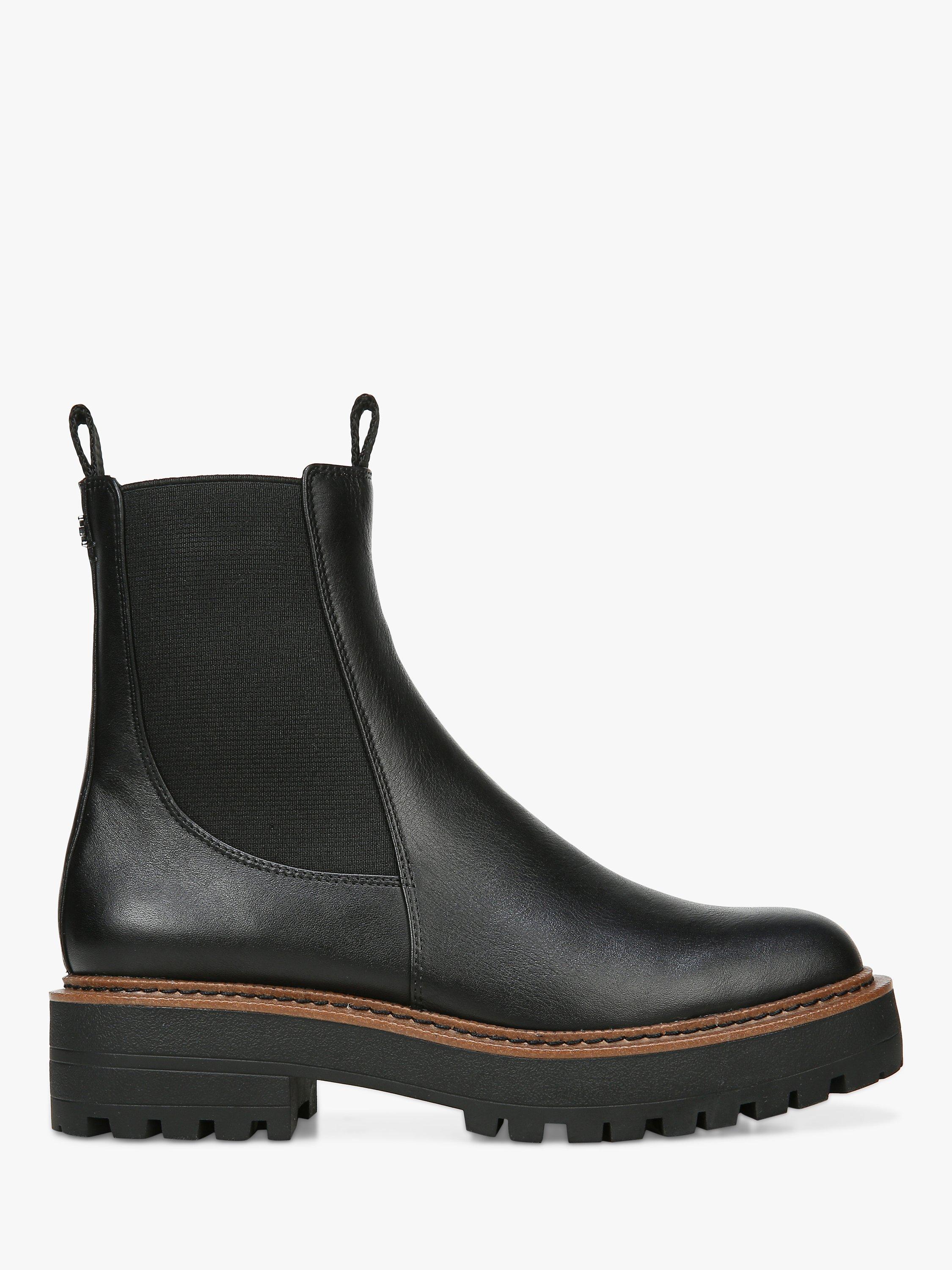 Sam Edelman Laguna Leather Chelsea Boots, Black, 5.5