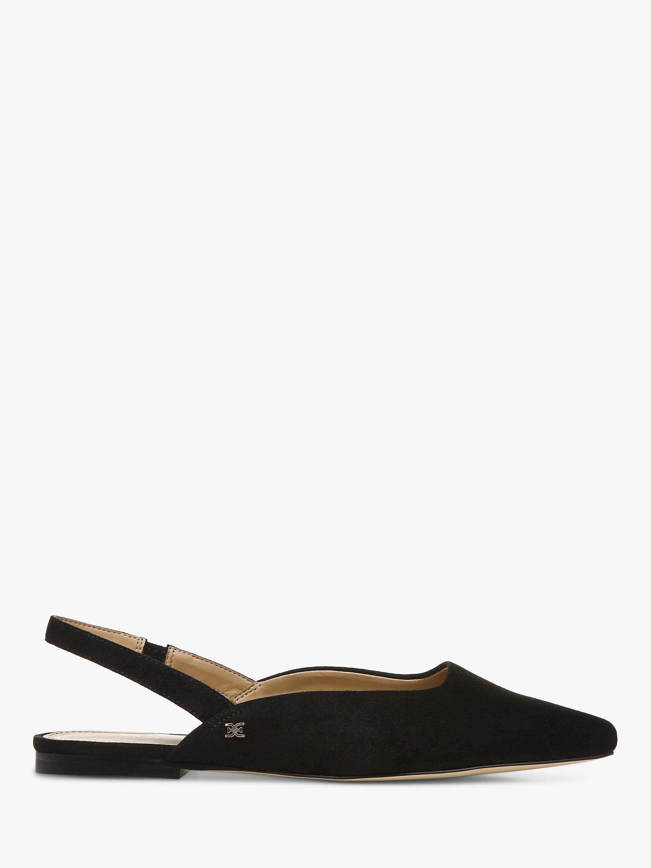 Sam Edelman Connell Suede Slingback Sandals, Black