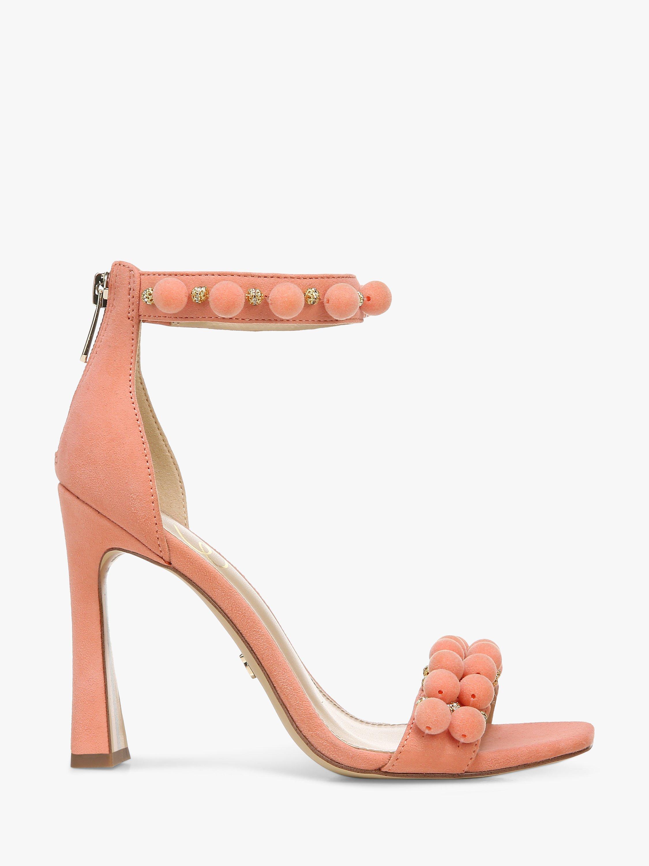 Sam Edelman Luella Zip Up Heeled Sandals, Canyon Clay