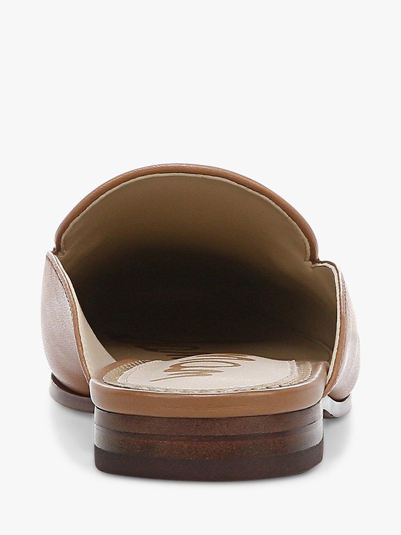 Product image 5 of 10, which shows Sam Edelman Linnie Leather Mules, Saddle, 3