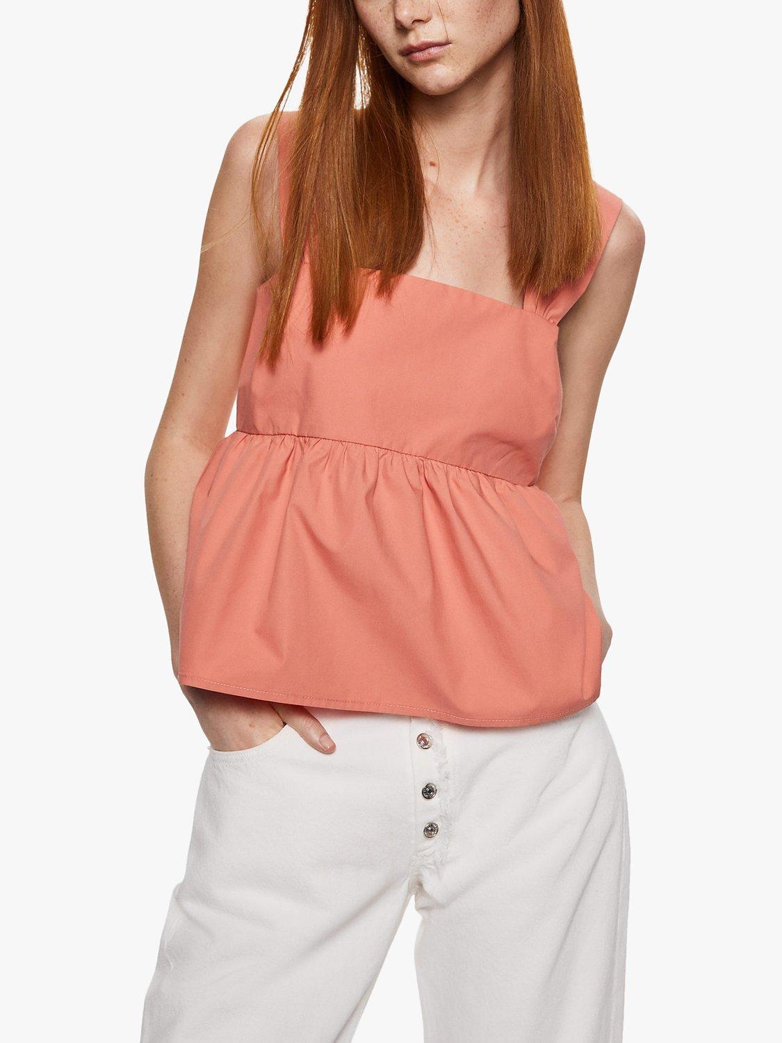 Mango Miri Frill Hem Top
