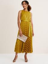【関税込】Phase Eight ドレス☆Beverley Striped Pleated Midi 関税込】Phase Eight ドレス☆Beverley Striped Pleated Midi