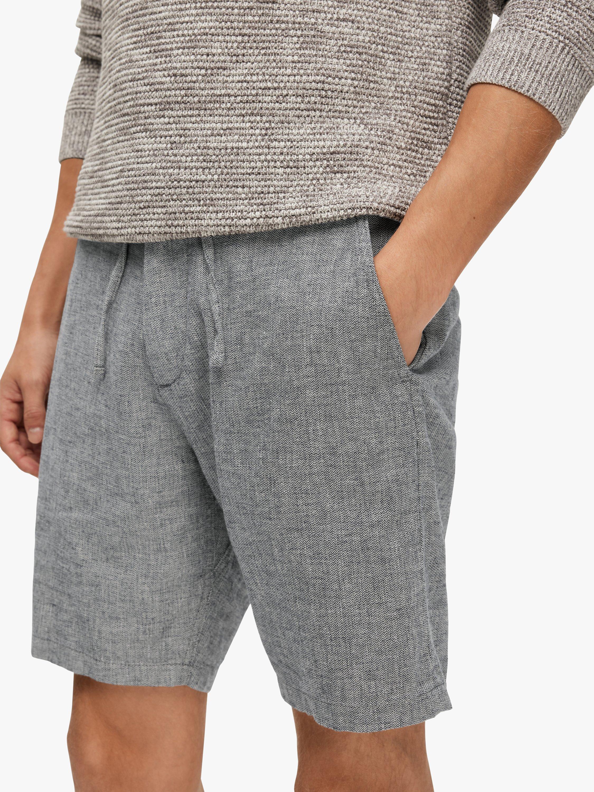 Product image 2 of 6, which shows Selected Brody Linen Blend Shorts, Sky Captain, M