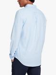 Farah Brewer Slim Fit Organic Cotton Oxford Shirt, 468 Sky Blue
