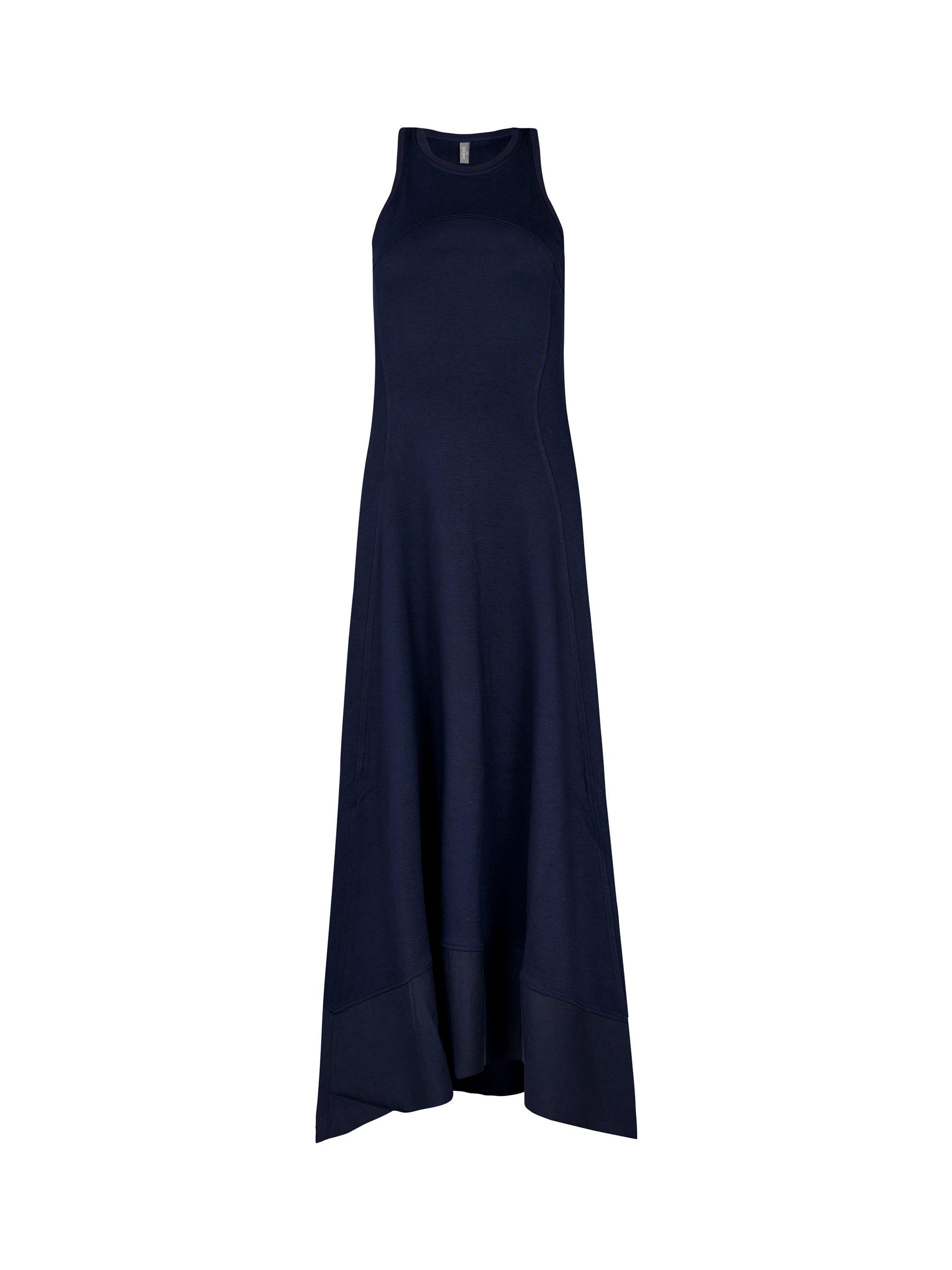 Product image 3 of 6, which shows Sweaty Betty Drift Racer Dress, French Navy Blue, XXS