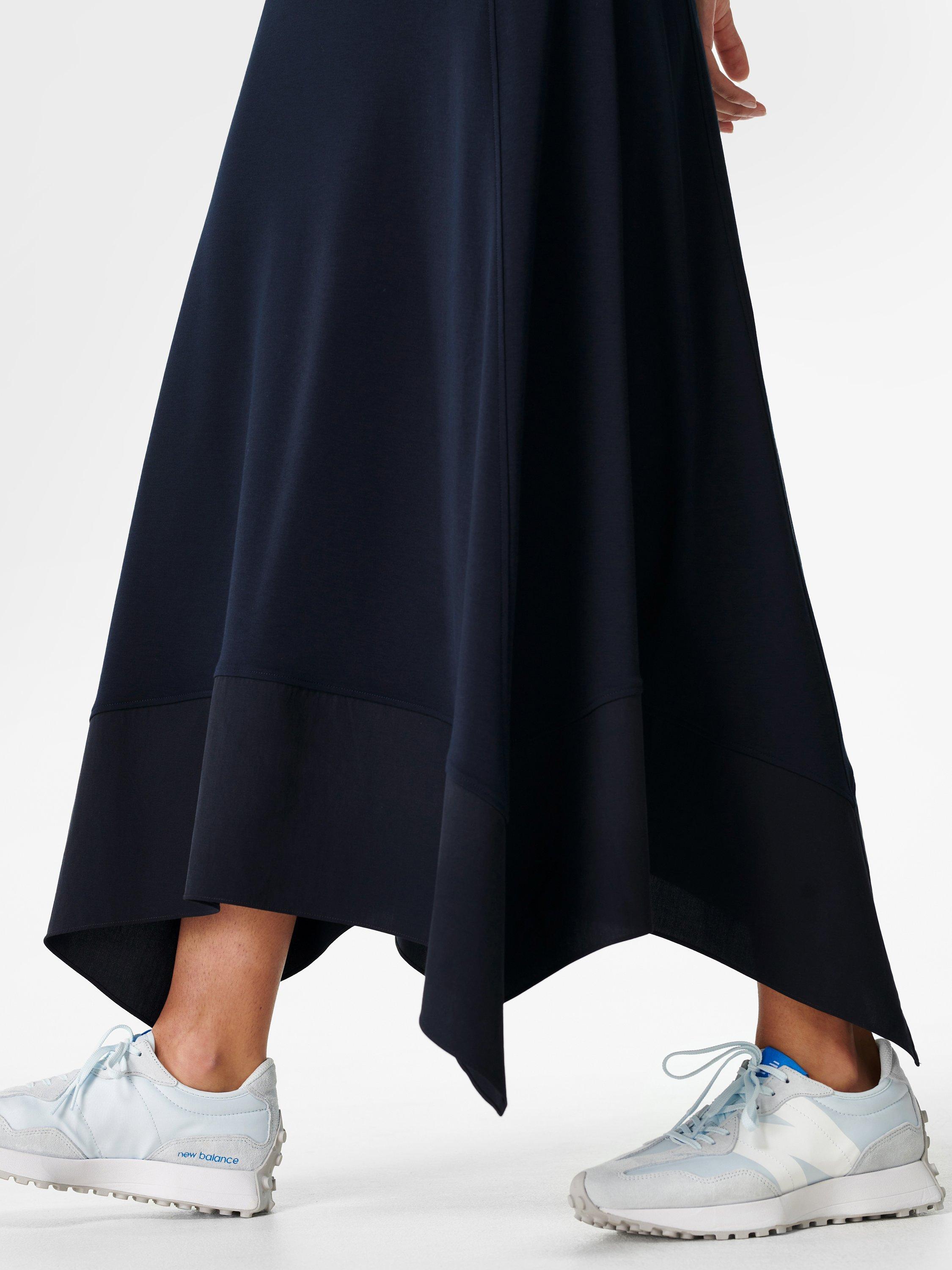 Product image 5 of 6, which shows Sweaty Betty Drift Racer Dress, French Navy Blue, XXS