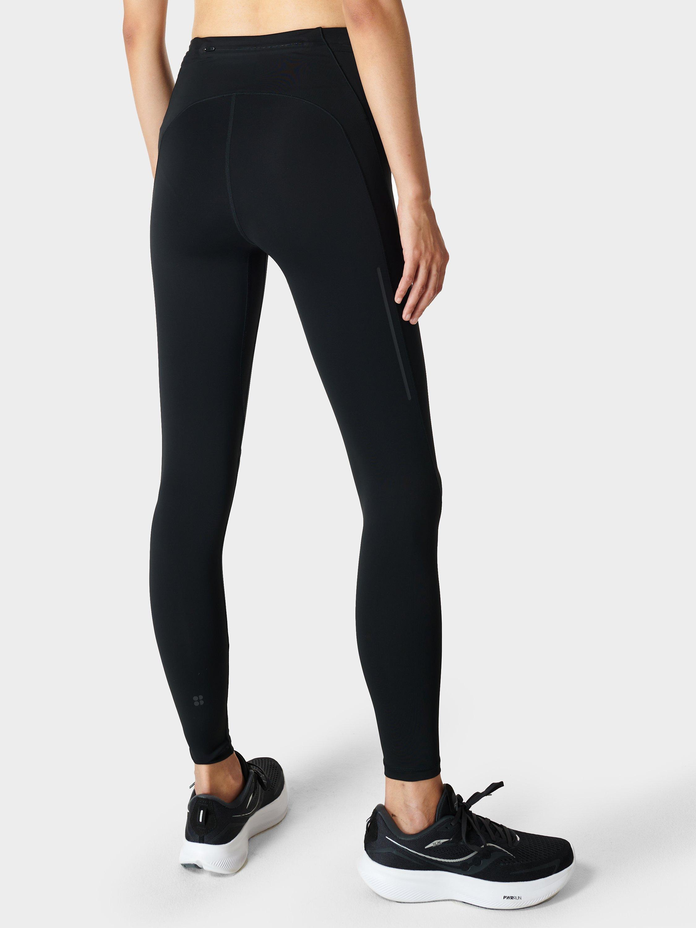 Product image 2 of 6, which shows Sweaty Betty Rapid Run Leggings, Black, S