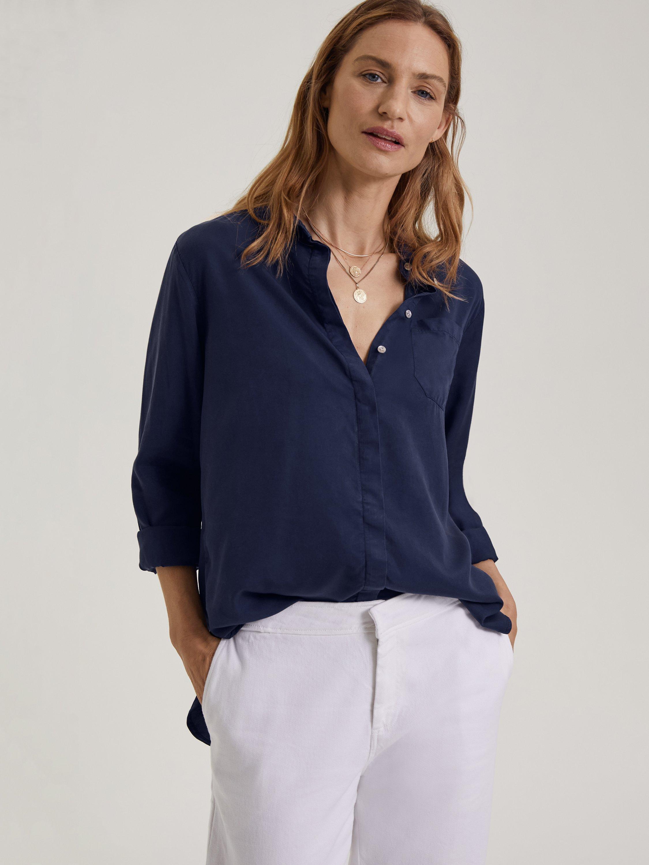 Baukjen Lillith Long Sleeve Tencel Shirt