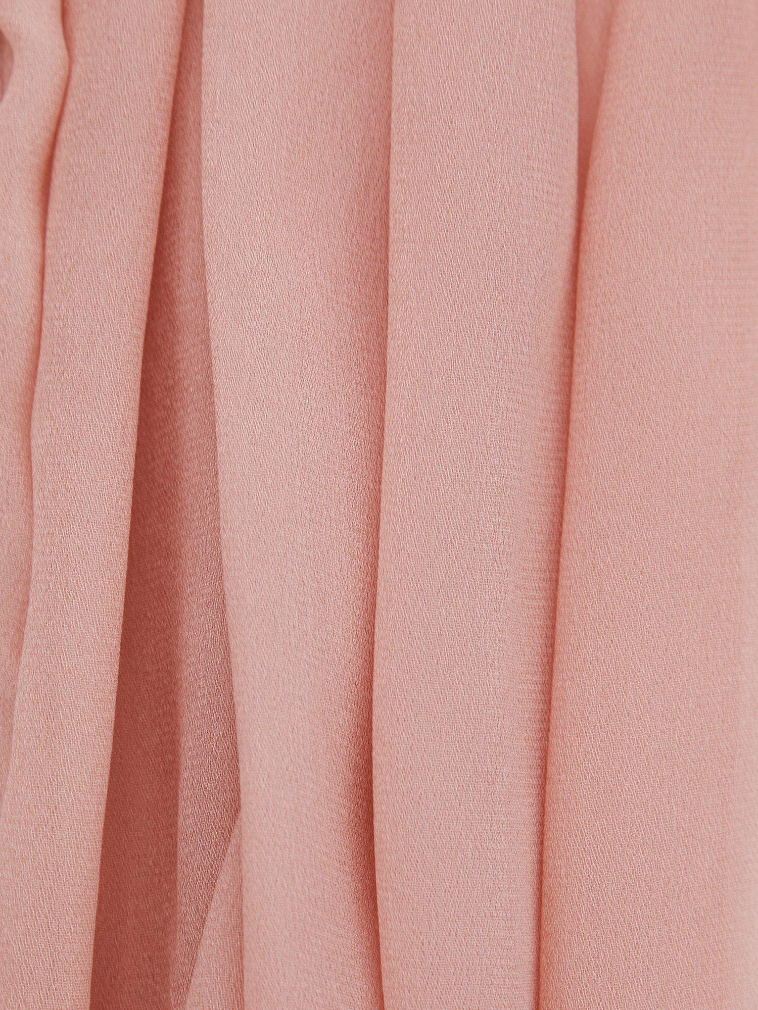 Product image 3 of 3, which shows Ghost Zara Satin Georgette Shawl, Boudoir Pink