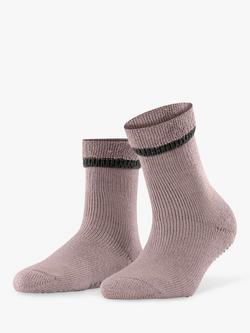 FALKE Non Slip Cuddle Pads Ankle Socks, Rosewood
