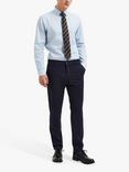 SELECTED HOMME Recycled Polyester Tailored Flex Trousers, Navy Blazer