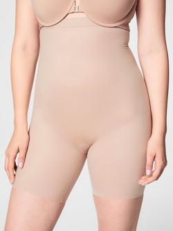 Spanx SPANXshape™ Invisible High-Waisted Mid-Thigh Shorts - view 2, Neutral
