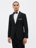 Selected Recycled Polyester Tux Dinner Jacket, Black