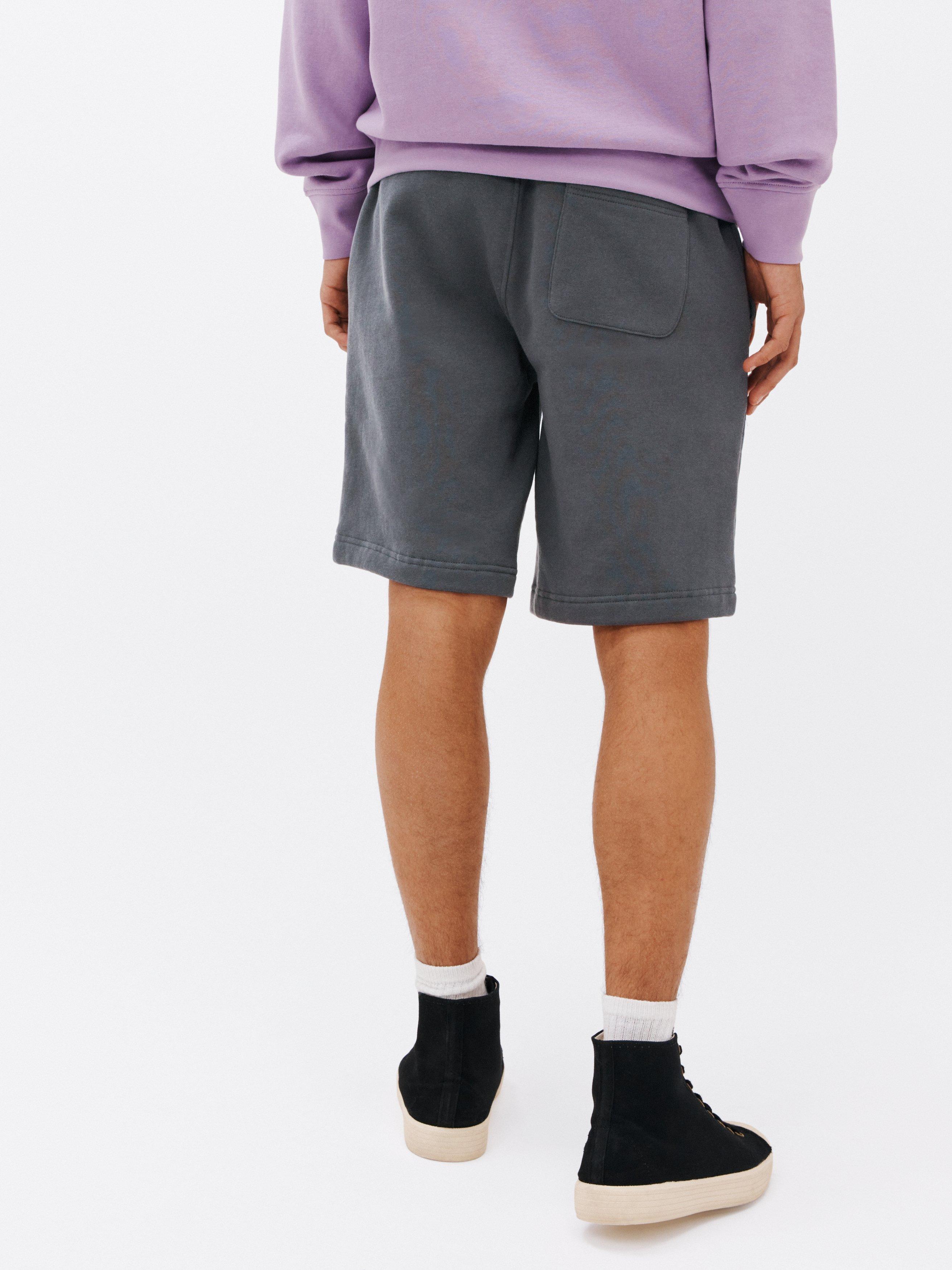 Product image 2 of 5, which shows John Lewis ANYDAY Casual Sweat Shorts, Midnight Grey, S