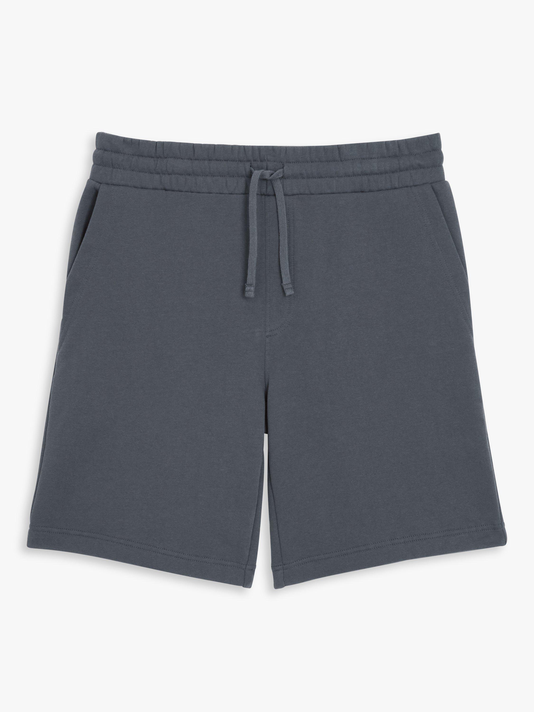 John Lewis ANYDAY Casual Sweat Shorts, Midnight Grey, S