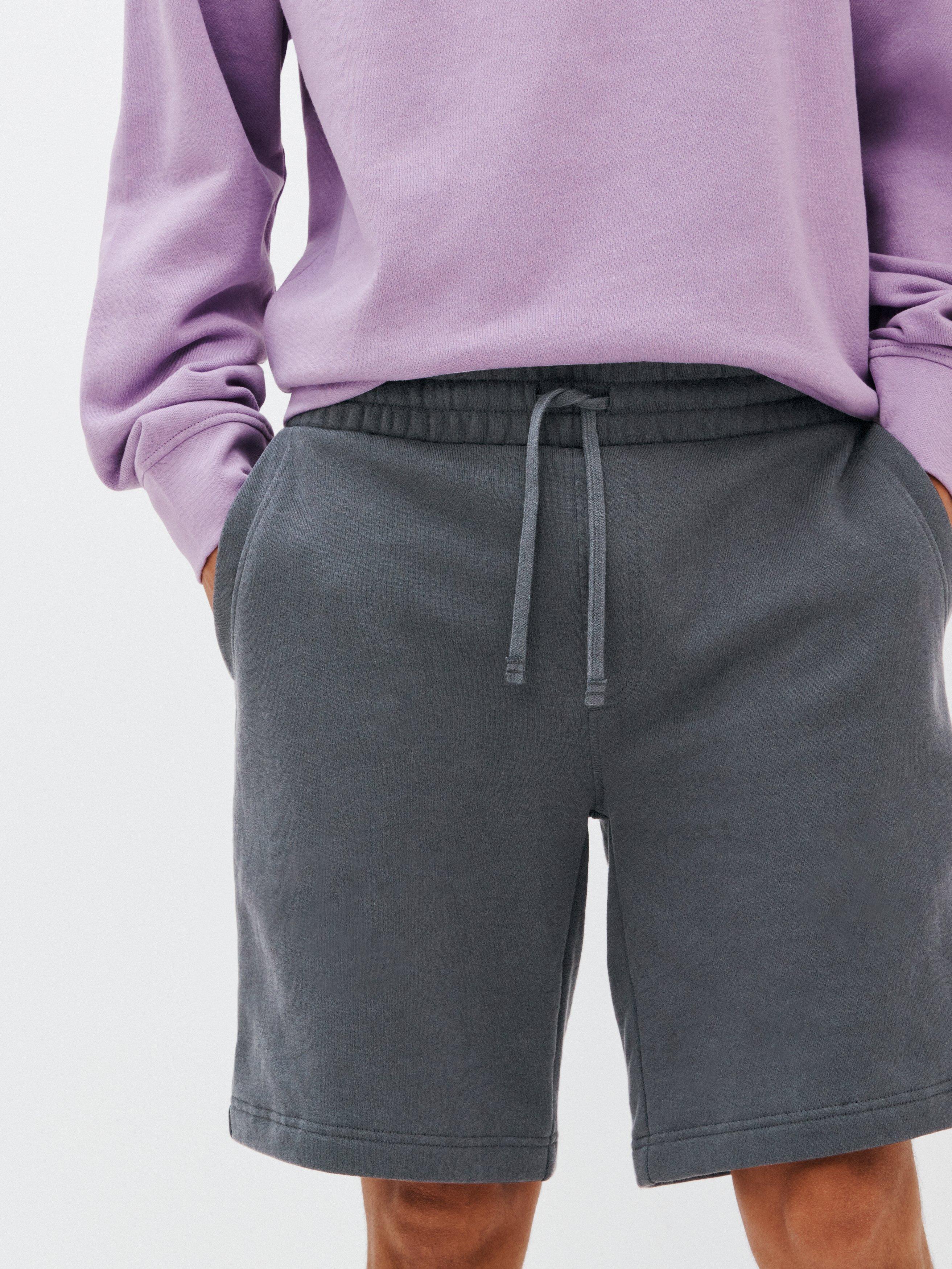 Product image 5 of 5, which shows John Lewis ANYDAY Casual Sweat Shorts, Midnight Grey, S