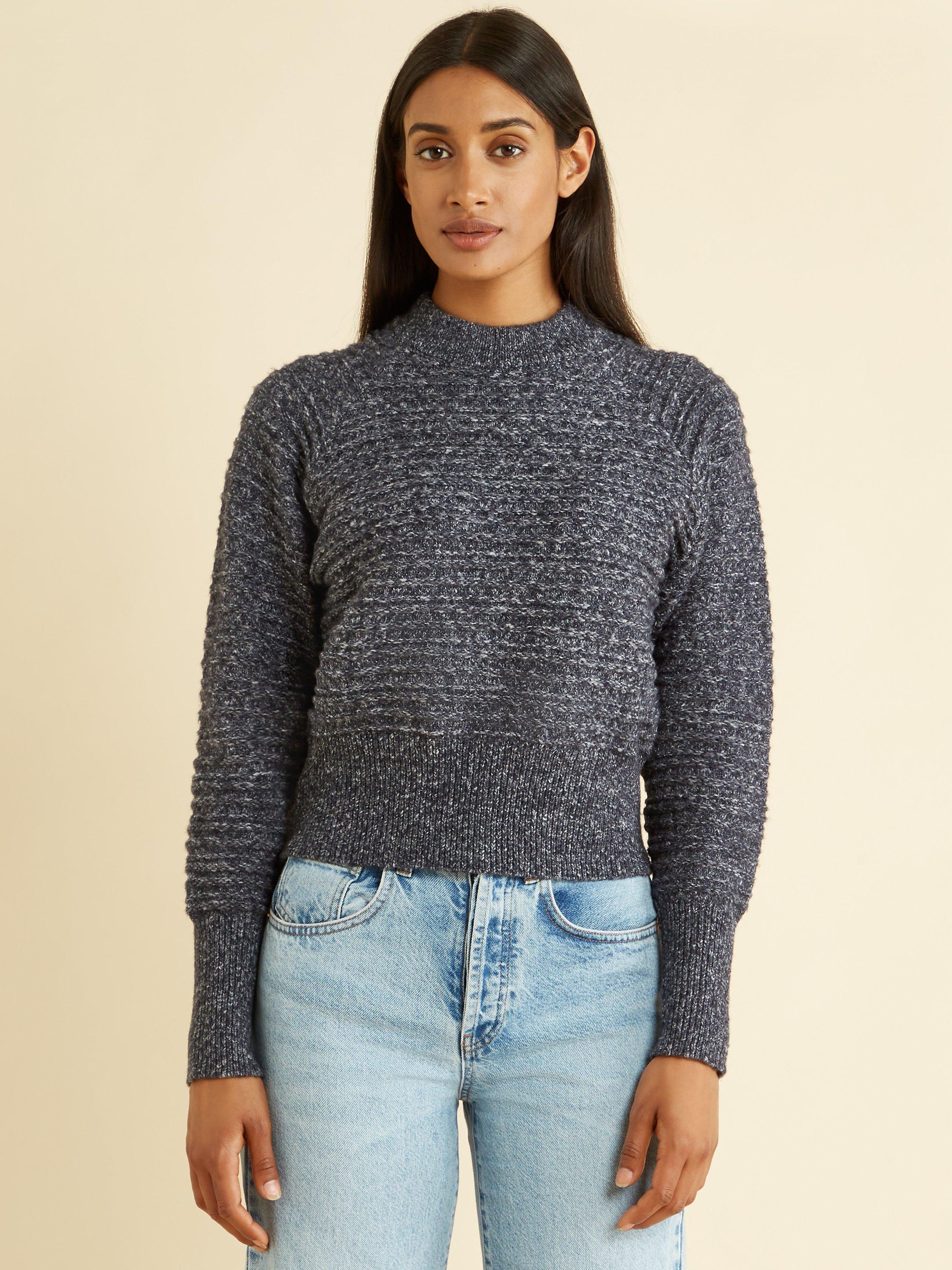Albaray Cosy Ribbed Turtle Neck Jumper, Black