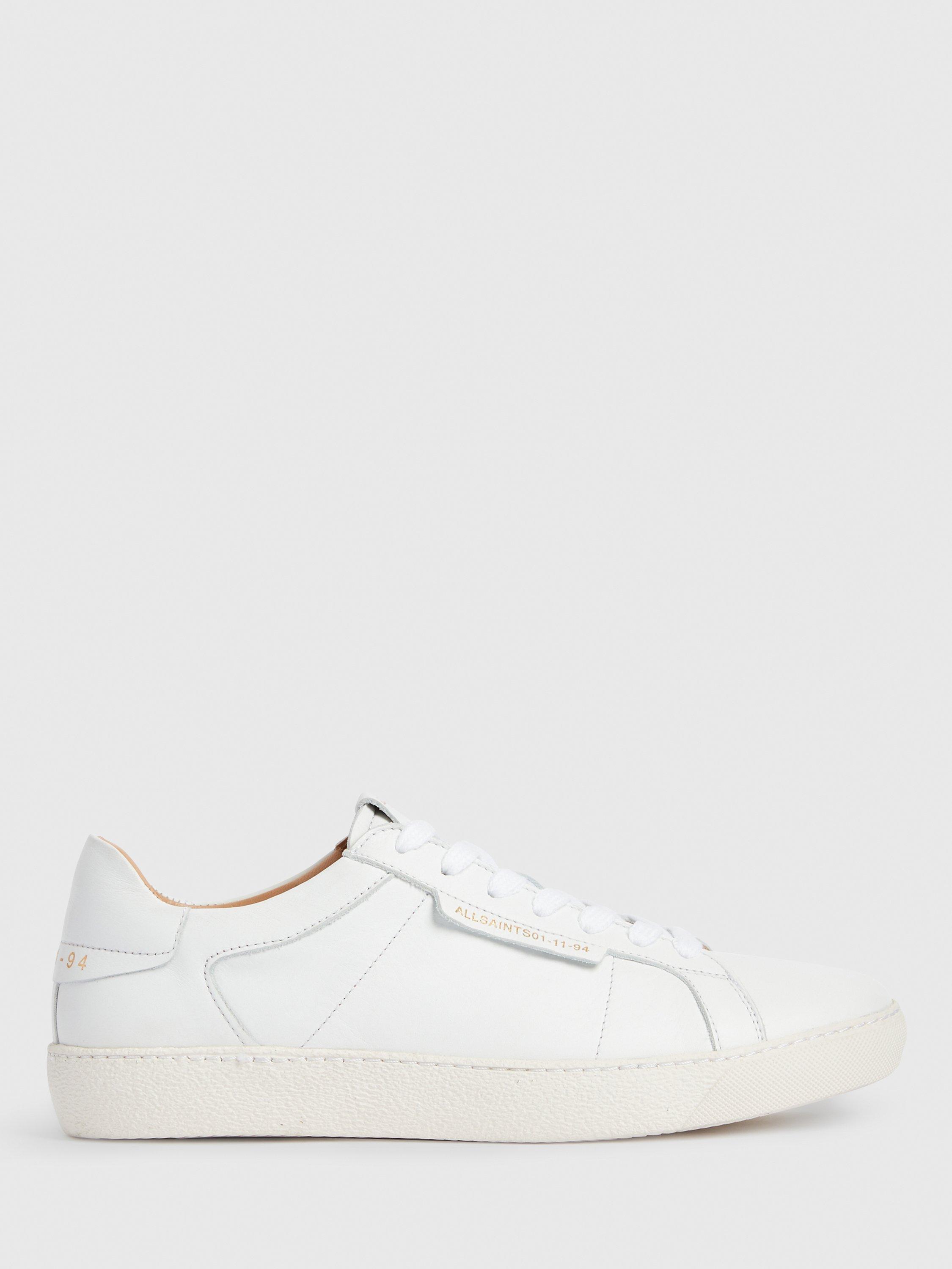 AllSaints Sheer Low Top Leather Trainers