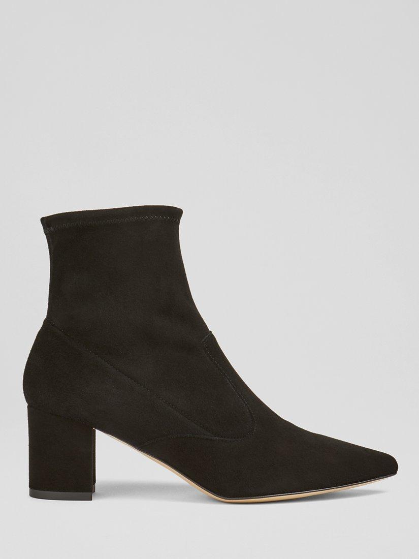 L.K.Bennett Alina Ankle Boots Black