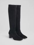 L.K.Bennett Davina Suede Knee High Sock Boots