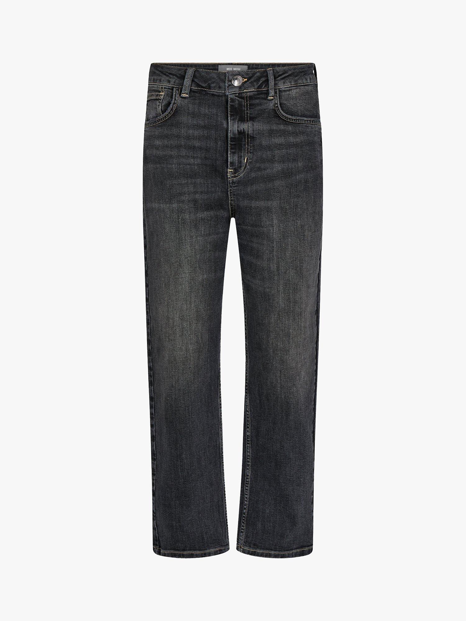 MOS MOSH Rachel Siva Mid Rise Jeans, Dark Grey