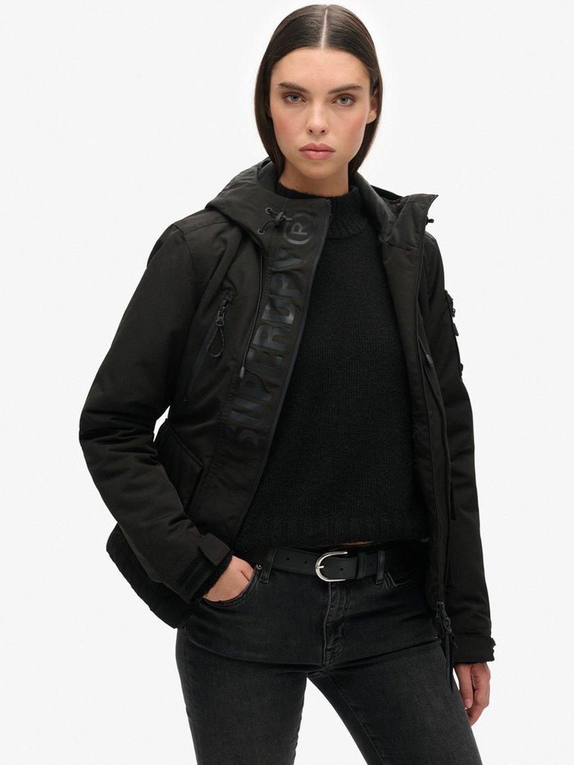 Product image 1 of 8, which shows Superdry Ultimate SD Windcheater Jacket, Jet Black, 8