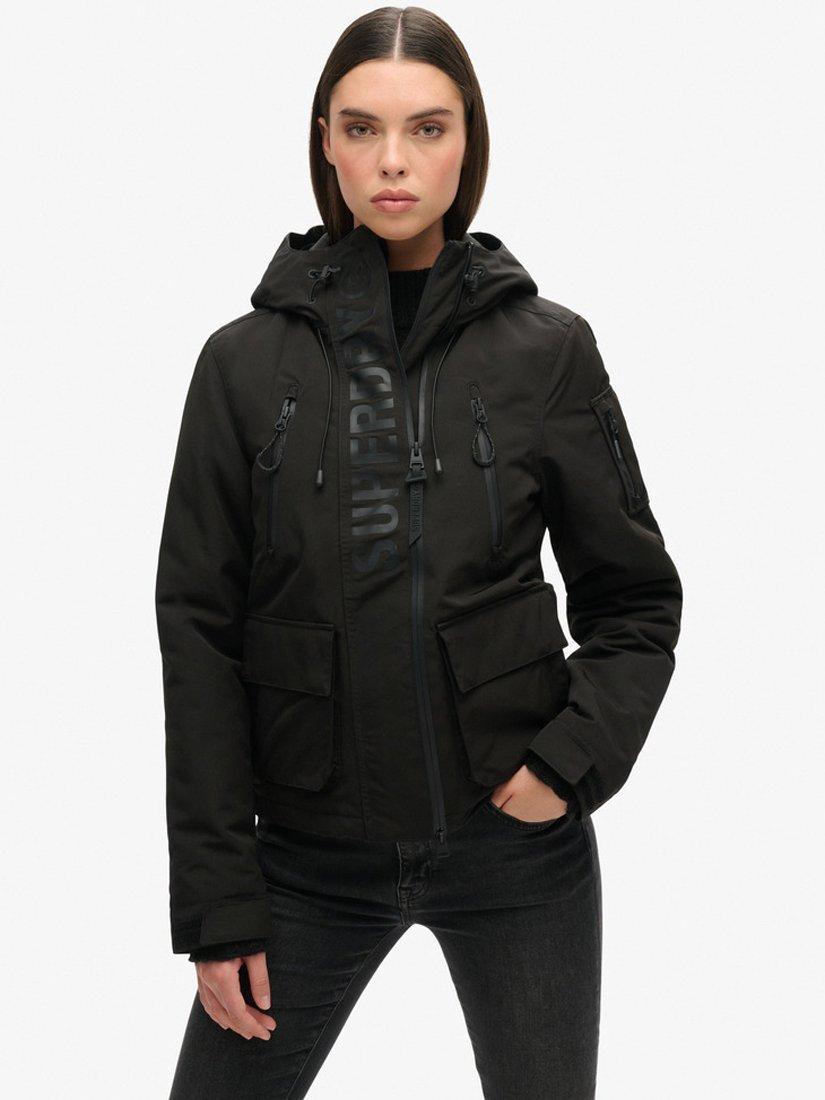 Product image 7 of 8, which shows Superdry Ultimate SD Windcheater Jacket, Jet Black, 8