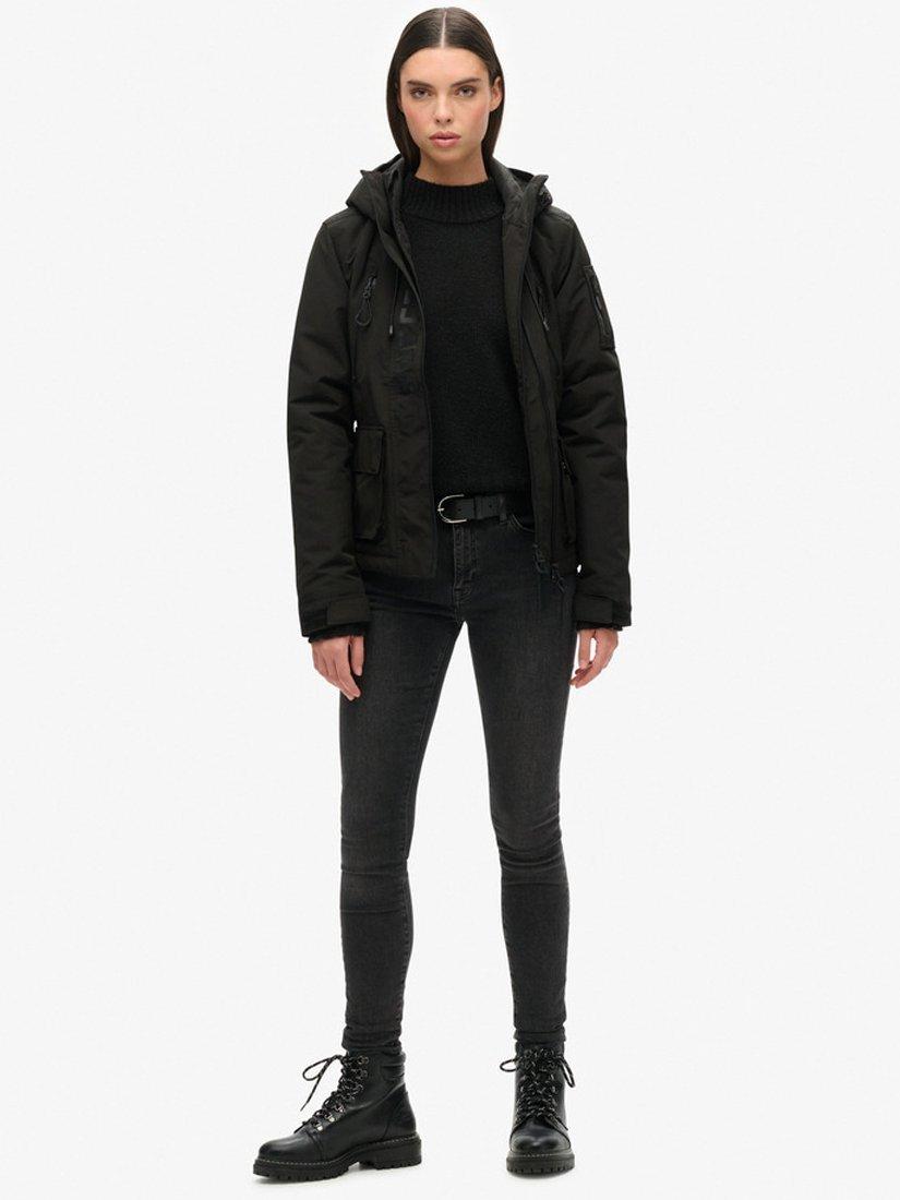 Product image 4 of 8, which shows Superdry Ultimate SD Windcheater Jacket, Jet Black, 8