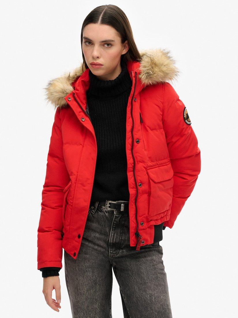 Superdry Original & Vintage Everest Fur Bomber Jacket