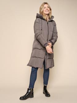 MOS MOSH Nova Puffer Down Hooded Coat, Magnet