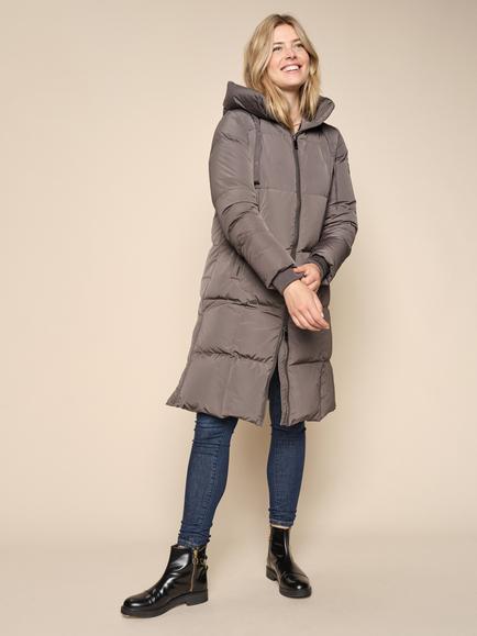 MOS MOSH Nova Puffer Down Hooded Coat, Magnet