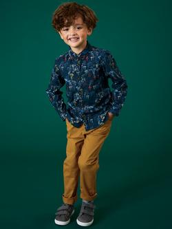 White Stuff Kids' Cole Chino Trousers, Dark Neutral