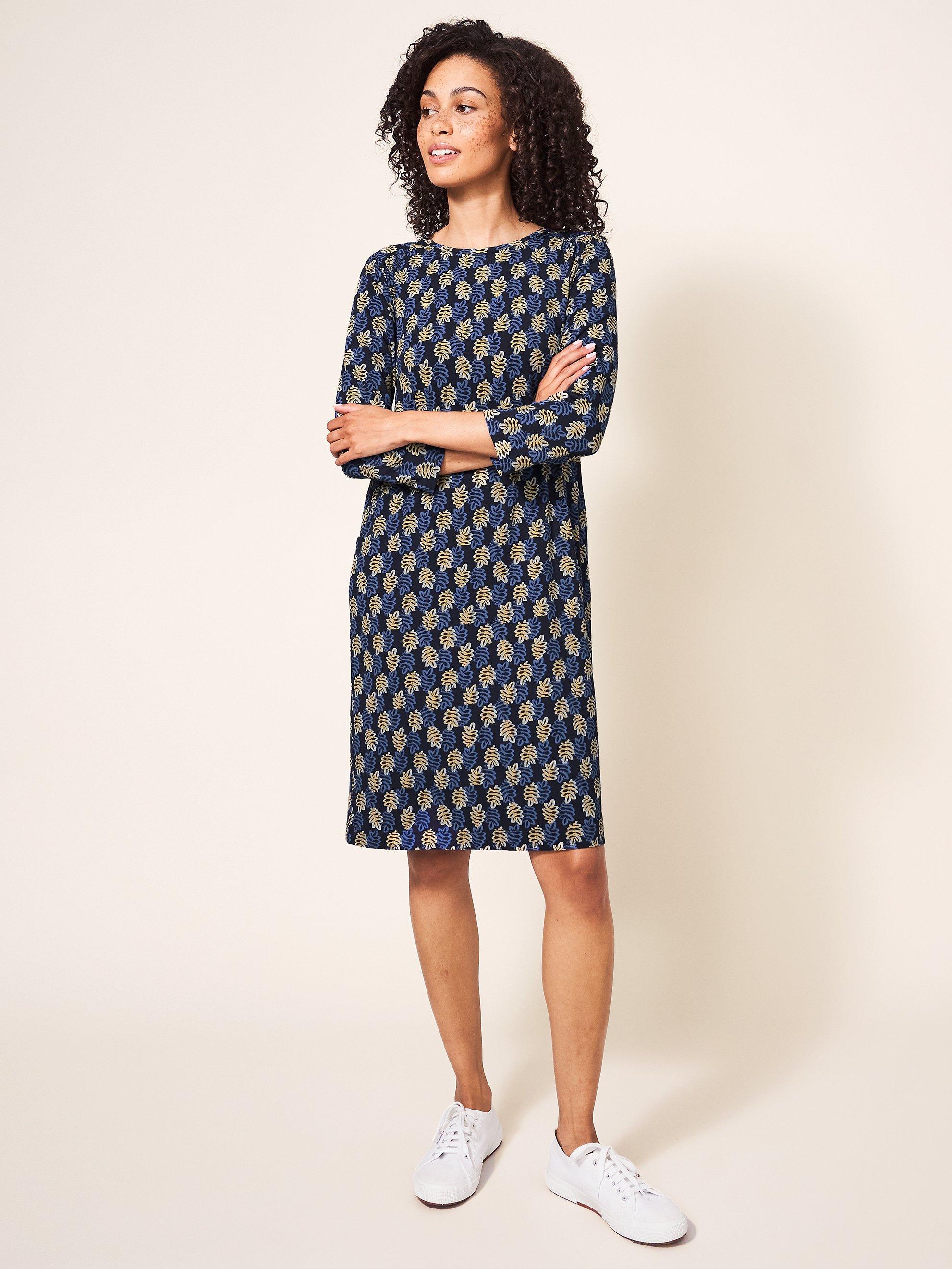 White Stuff Talia Jersey Midi Dress