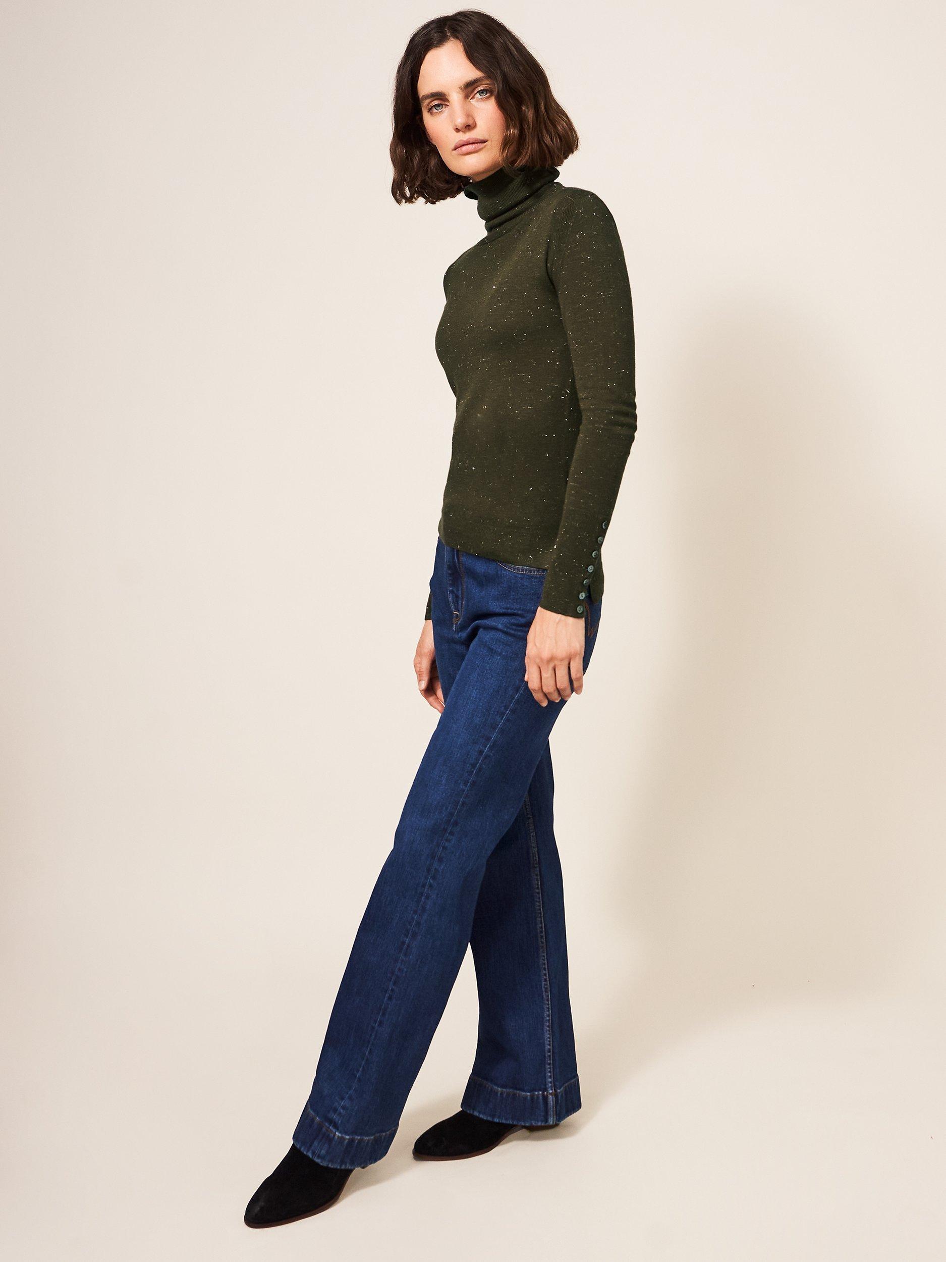 White Stuff Roll Neck Jumper