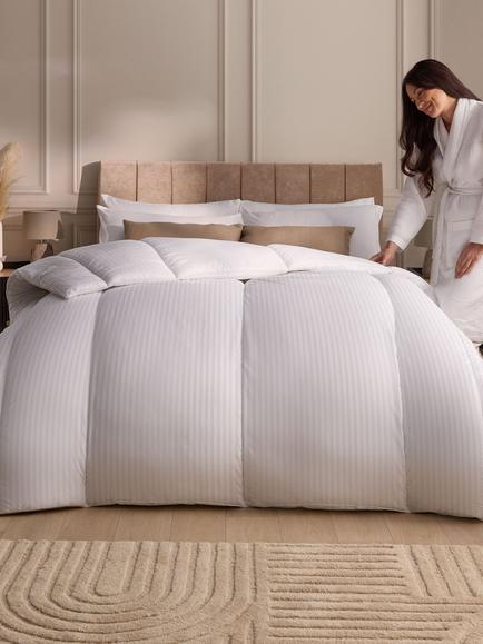 Silentnight Luxury Hotel Collection Duvet, 13.5 tog - view 2, White