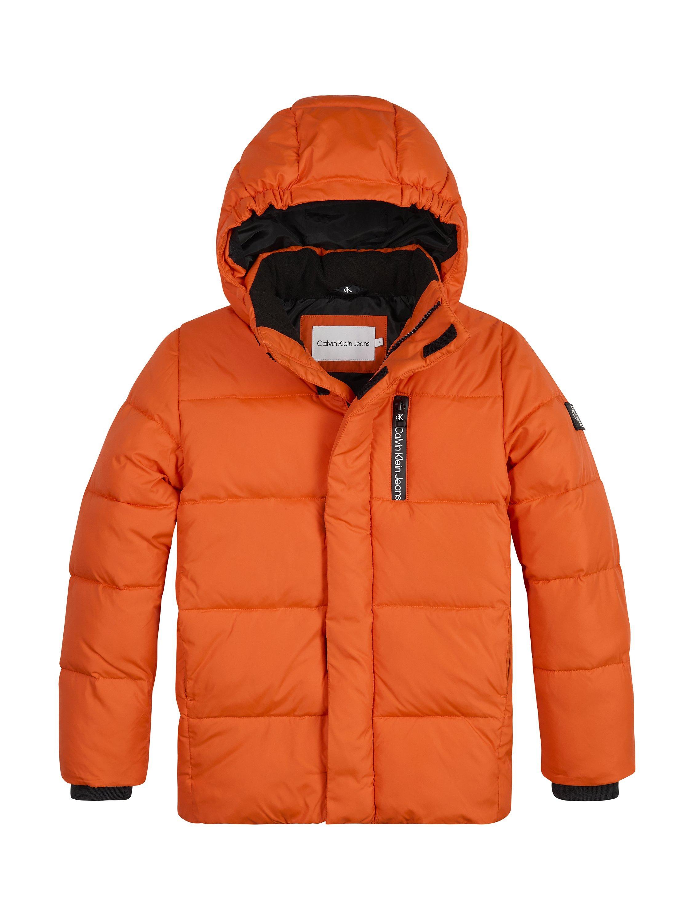 Calvin Klein Kids' Plain Puffer Chest Logo Jacket