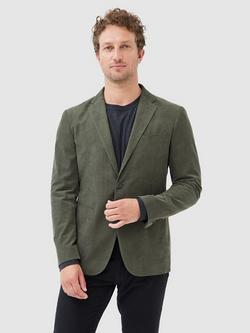 Rodd & Gunn Saint Bathans Cotton Corduroy Slim Fit Blazer, Moss