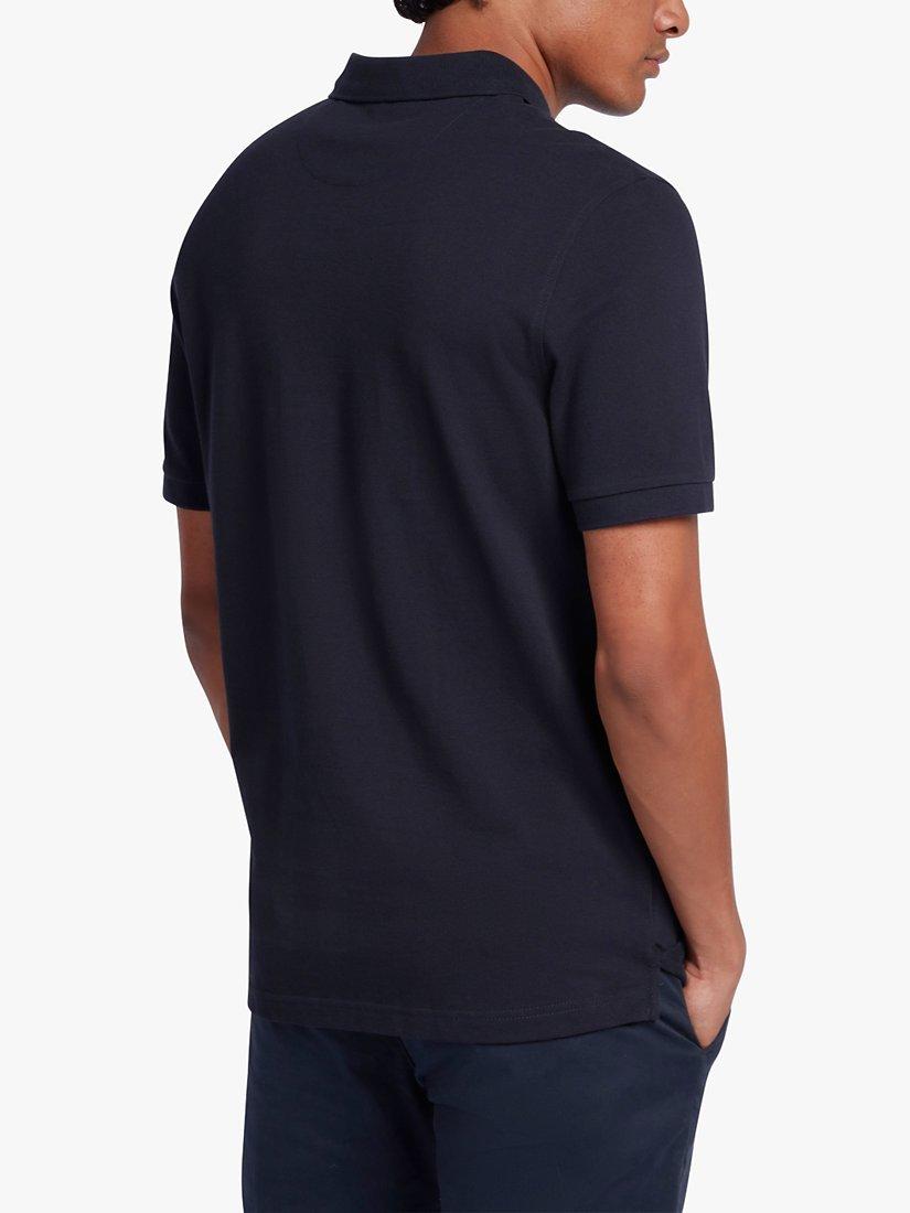 Product image 2 of 5, which shows Farah Blanes Short Sleeve Polo Top, True Navy, S
