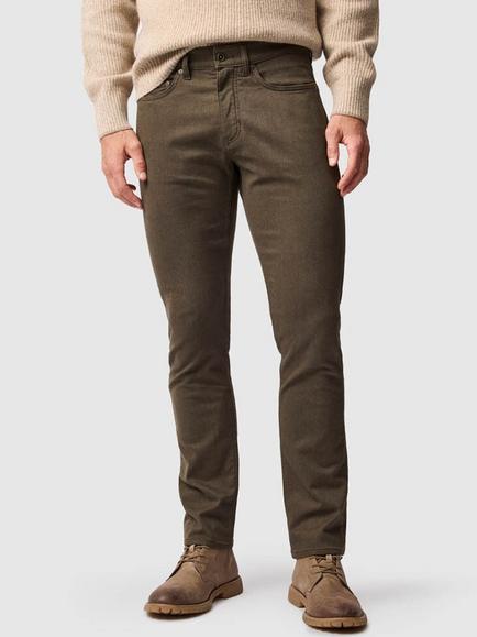 Rodd & Gunn Motion Melange Straight Fit Stretch Cotton Jeans, Nutmeg