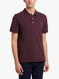 Farah Blanes Short Sleeve Polo Top, Farah Red