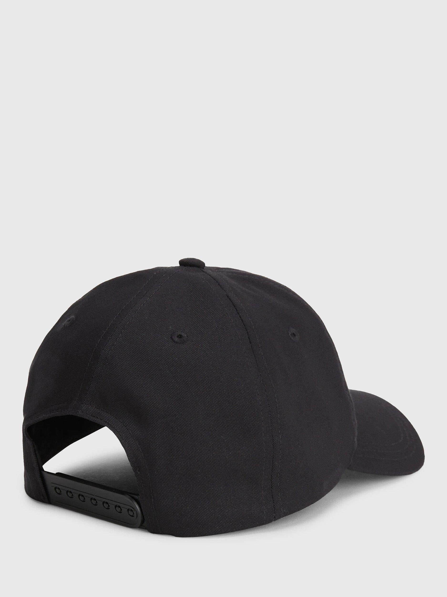 Product image 2 of 3, which shows Calvin Klein Jeans Monogram Logo Baseball Cap, Black