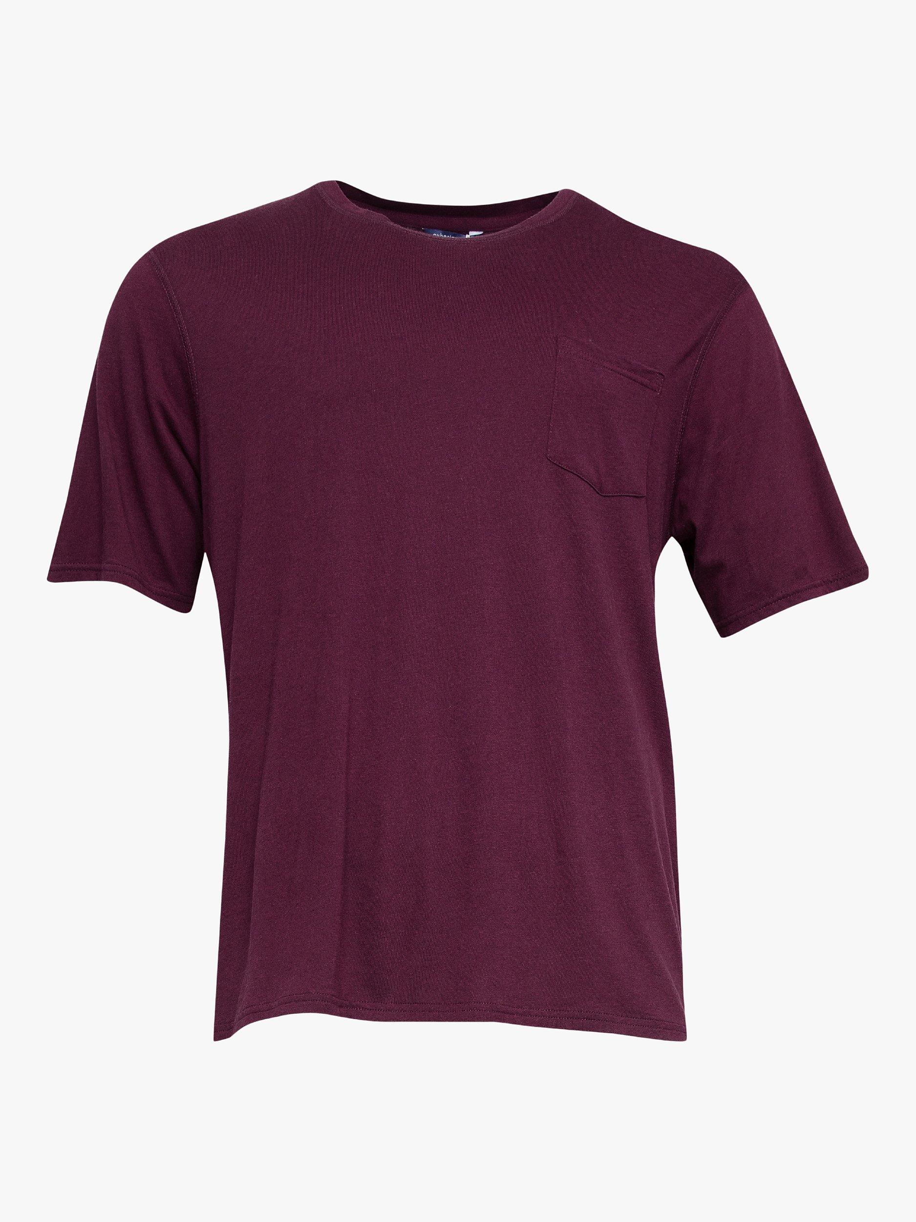 Product image 3 of 4, which shows Cyberjammies Harley Short Sleeve Lounge Top, Burgundy, L