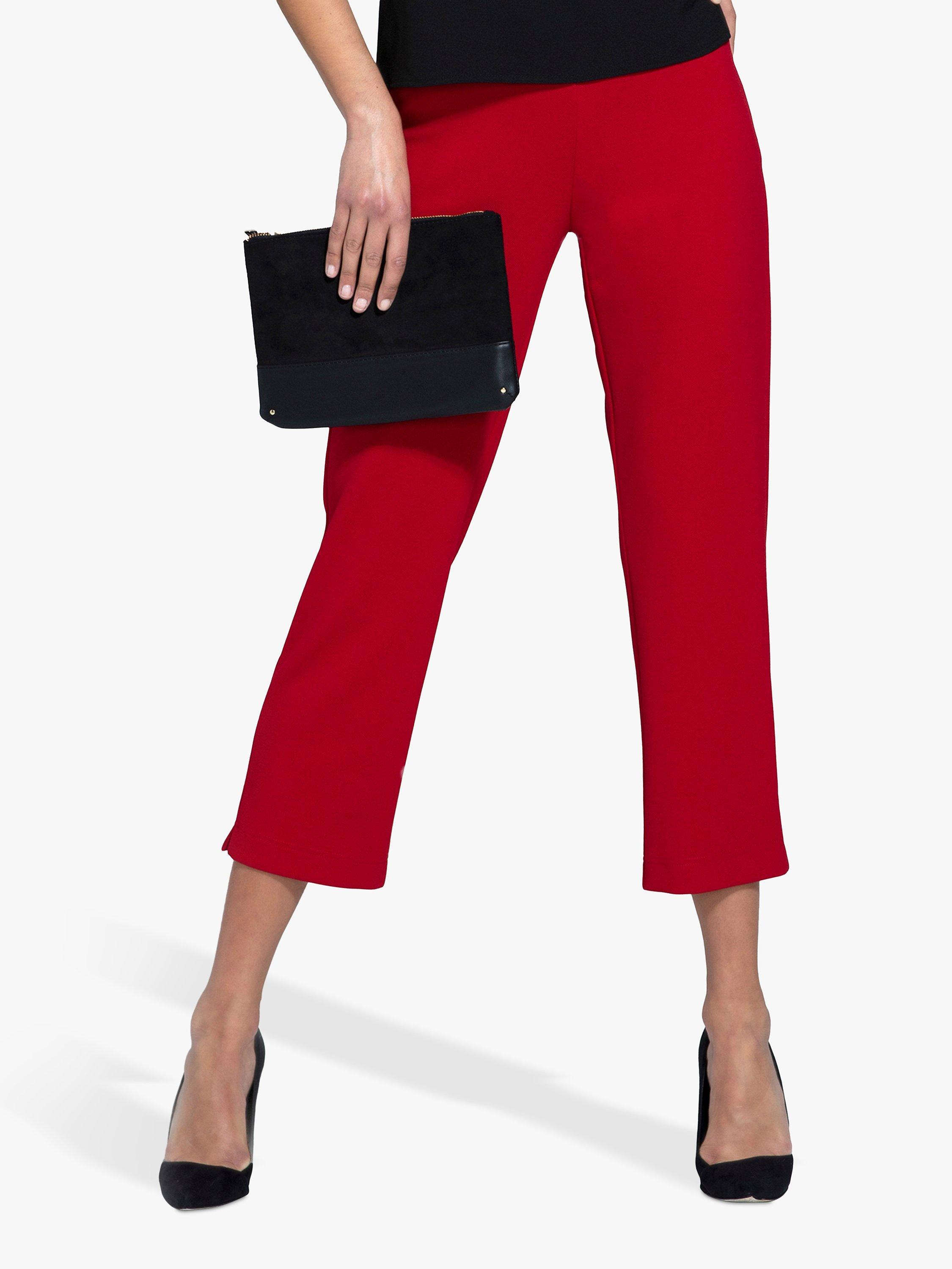 HotSquash Cigarette Cropped Trousers